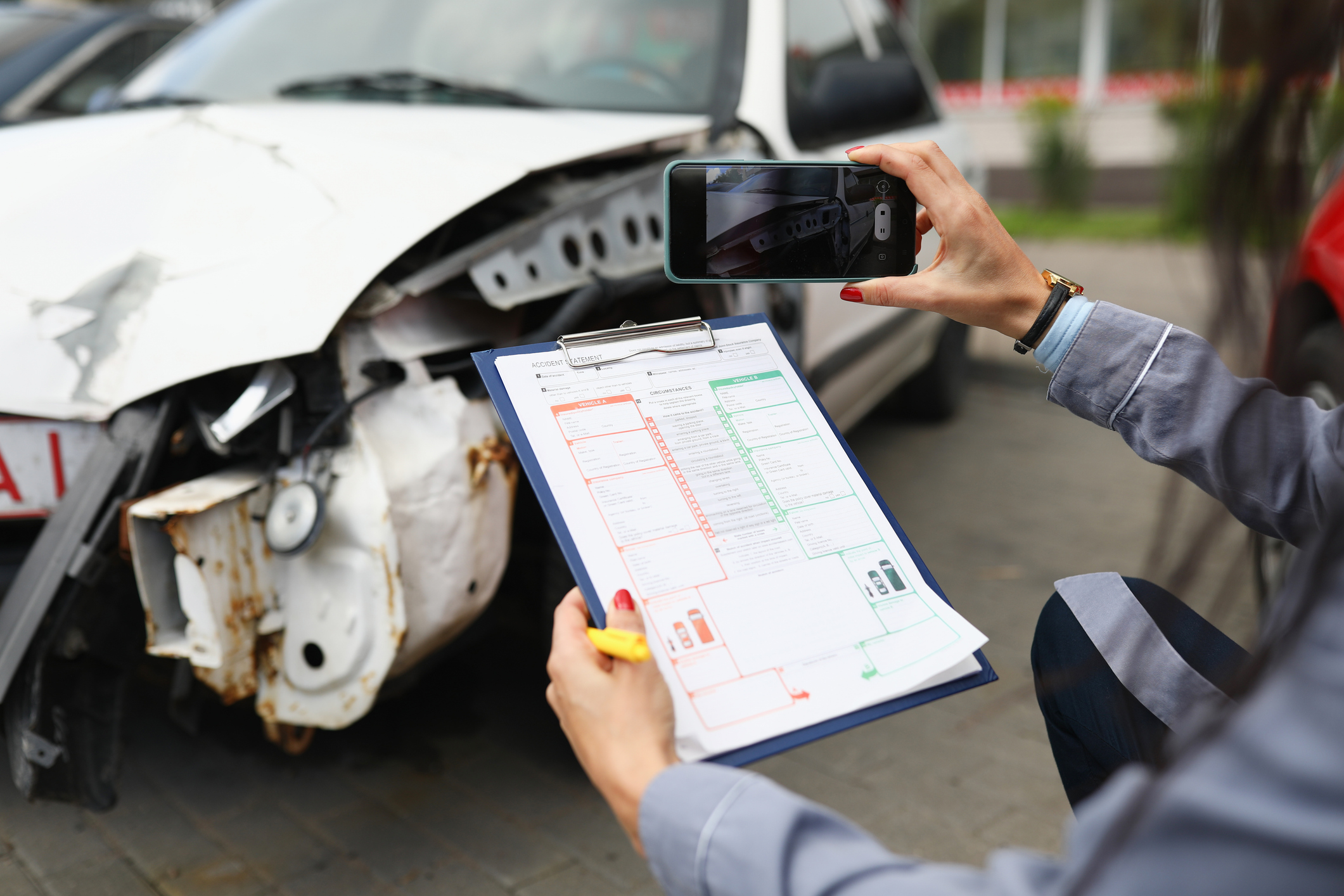 Car accident damage assessment